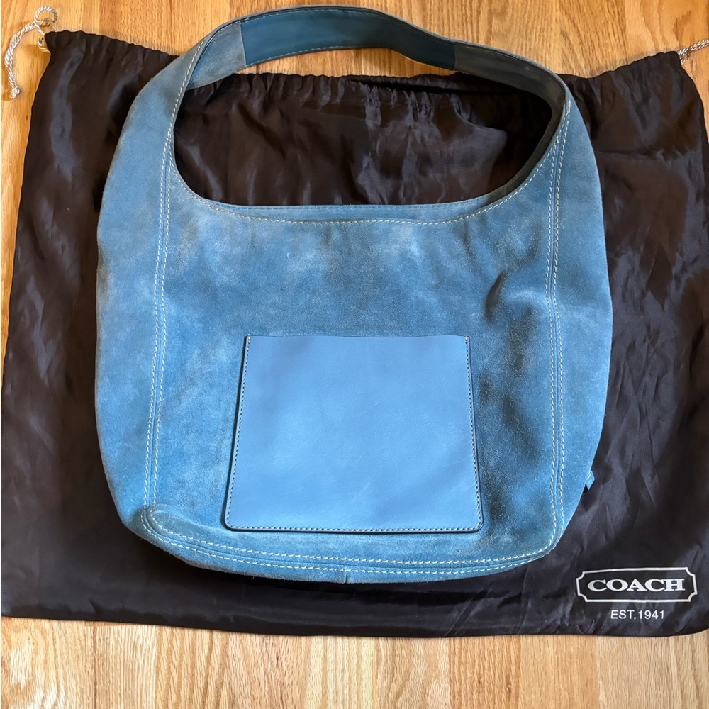 Michael Kors Blue Hobo Bag